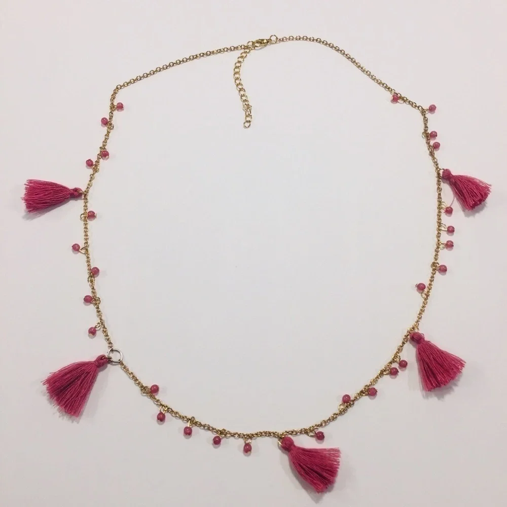 Bundle girls 4-pcs Gold-tone Silver-tone necklaces